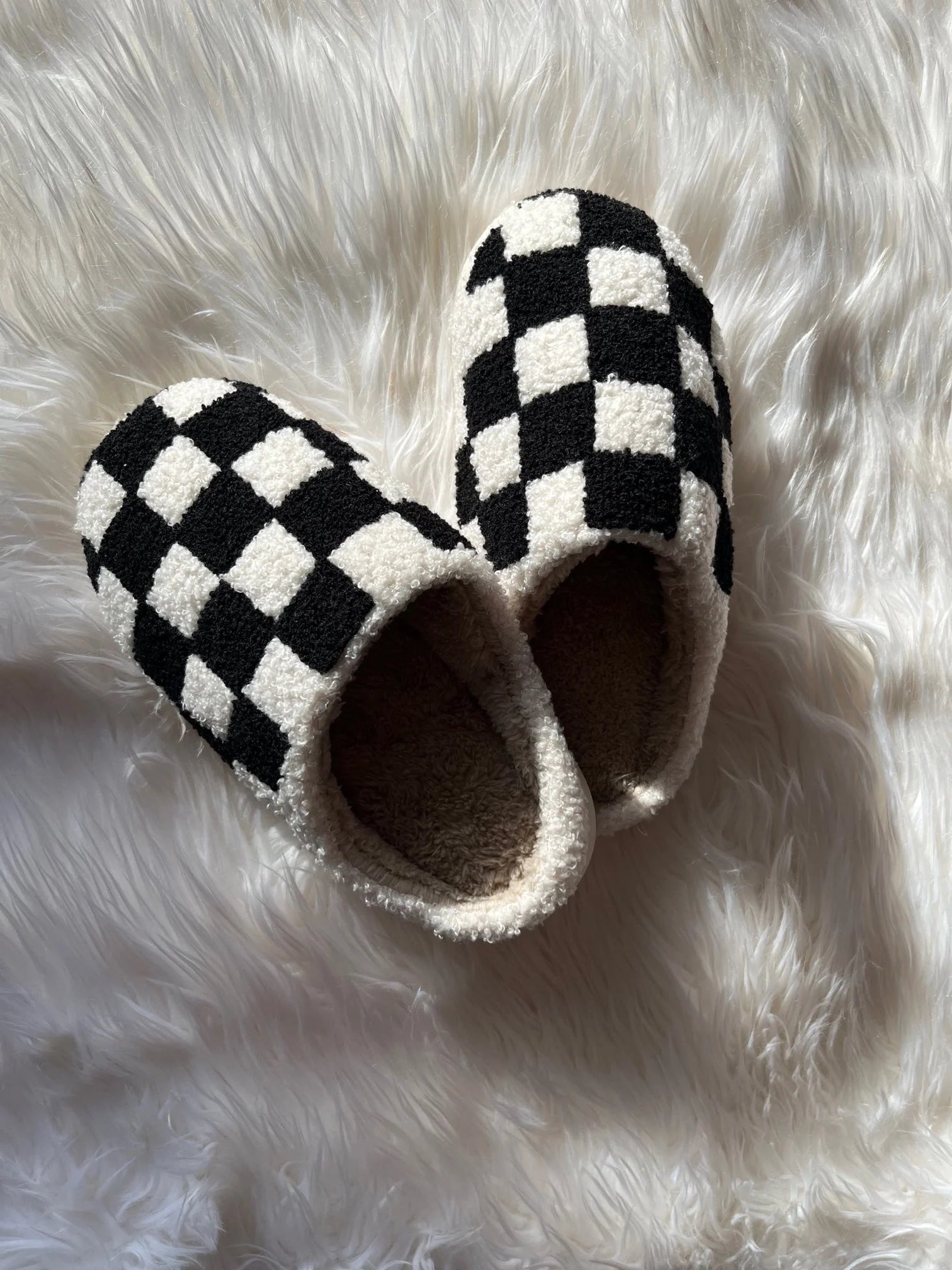 Comfort Checkered Slippers